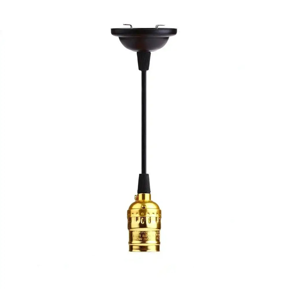 Textured aluminum lamp holder pendant light for living room