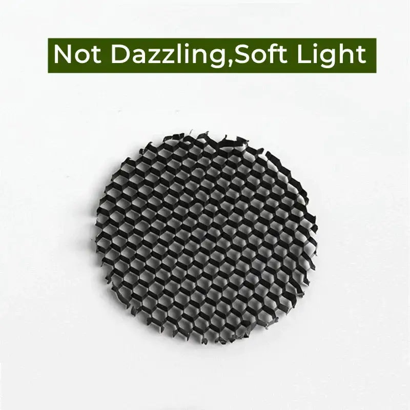 Black aluminum honeycomb downlight anti glare grill for living room