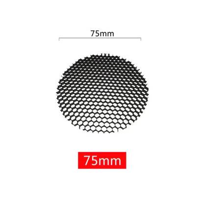 Black aluminum honeycomb downlight anti glare grill for living room