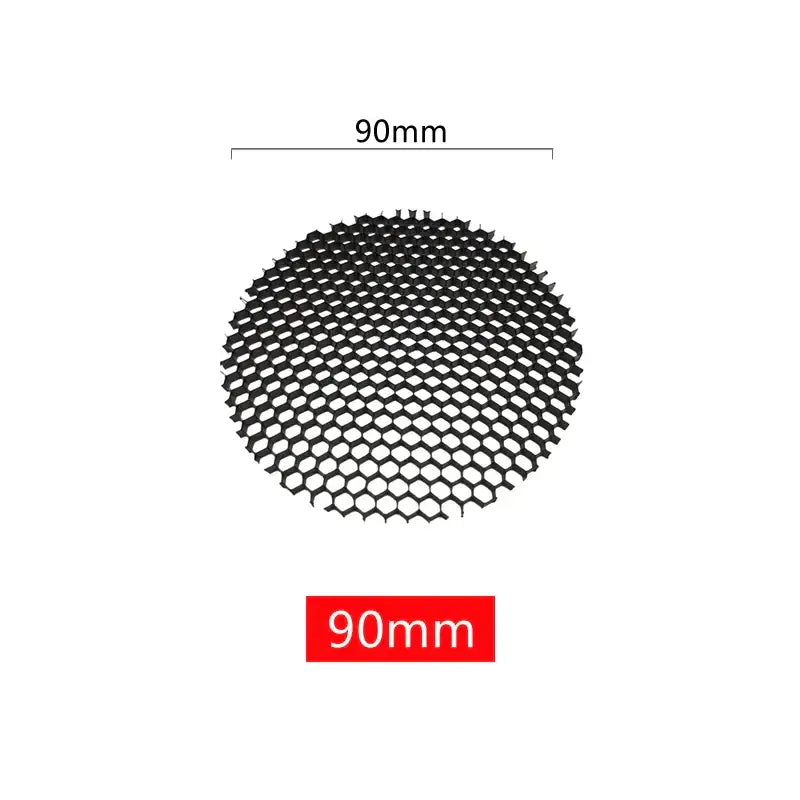 Black aluminum honeycomb downlight anti glare grill for living room
