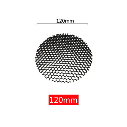 Black aluminum honeycomb downlight anti glare grill for living room