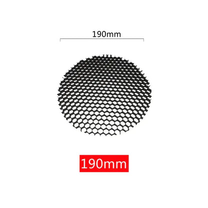 Black aluminum honeycomb downlight anti glare grill for living room