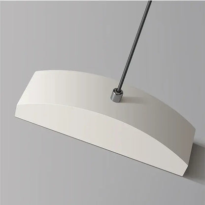 Modern black & silver aluminum led chandelier dining room light