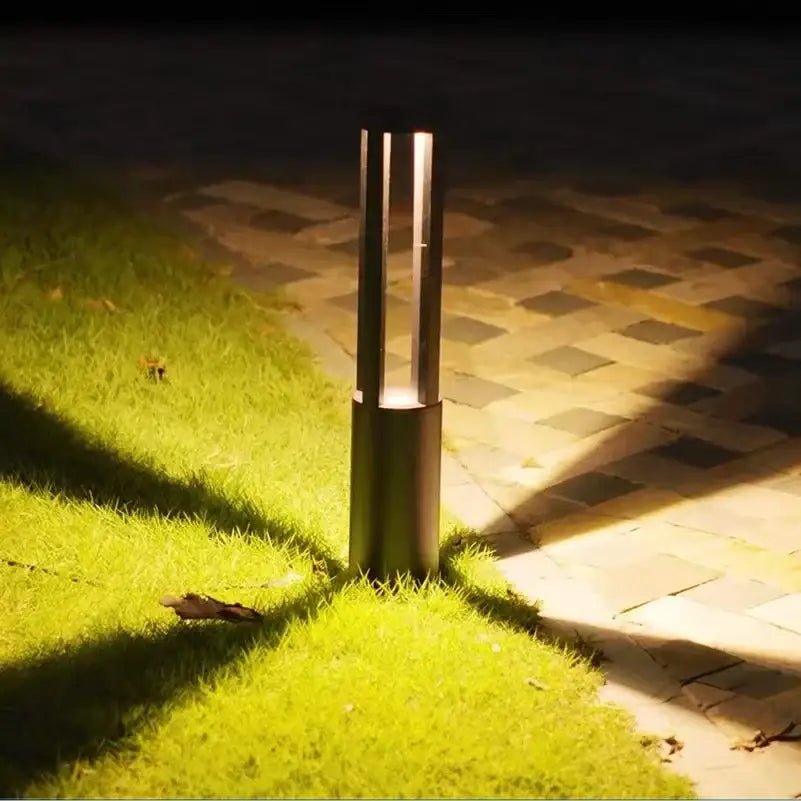 Modern gold aluminum led garden light outdoor path lamp