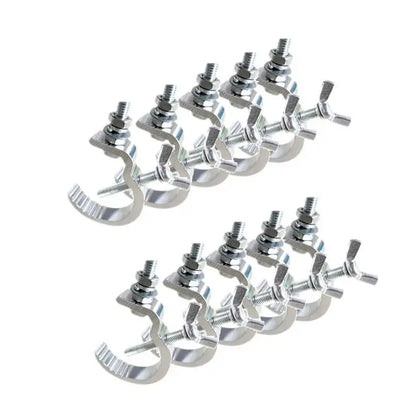 Industrial silver aluminum led par hooks set of 10 stage lighting accessory