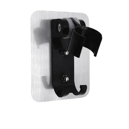 Modern silver aluminum showerhead holder bathroom wall hook
