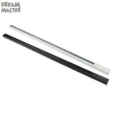 Modern black & white magnetic aluminum track rails living room light