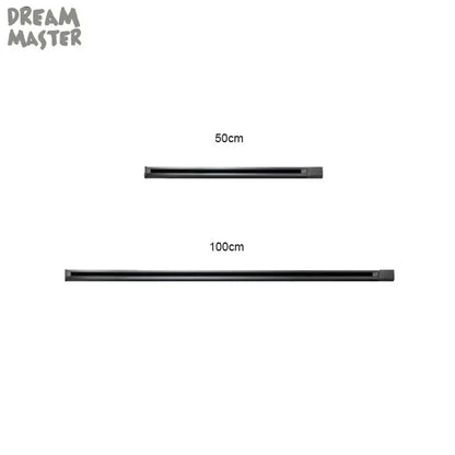 Modern black & white magnetic aluminum track rails living room light