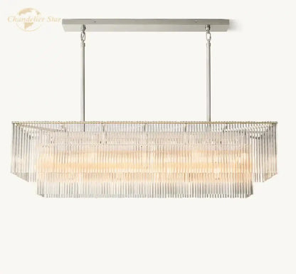Modern brass amadeo crystal led chandelier dining room pendant light