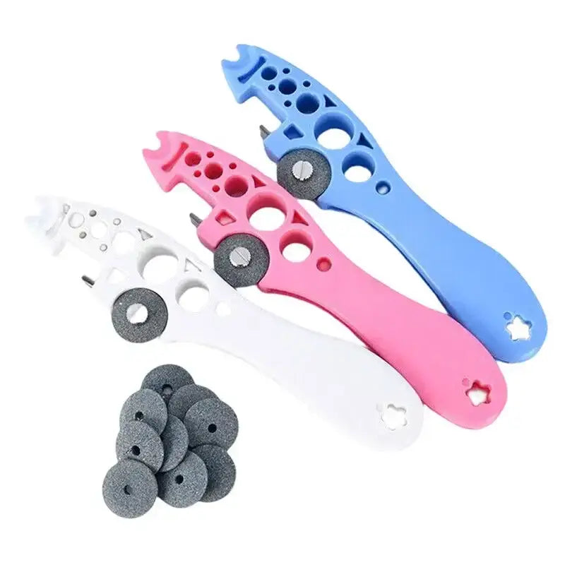 Pink plastic ampoule opener nurse assistant tool for medical glass vials
