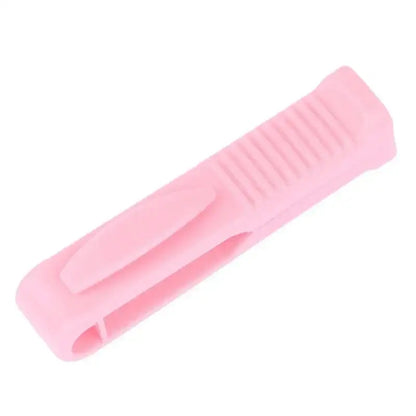 Pink plastic ampoule opener nurse assistant tool for medical glass vials