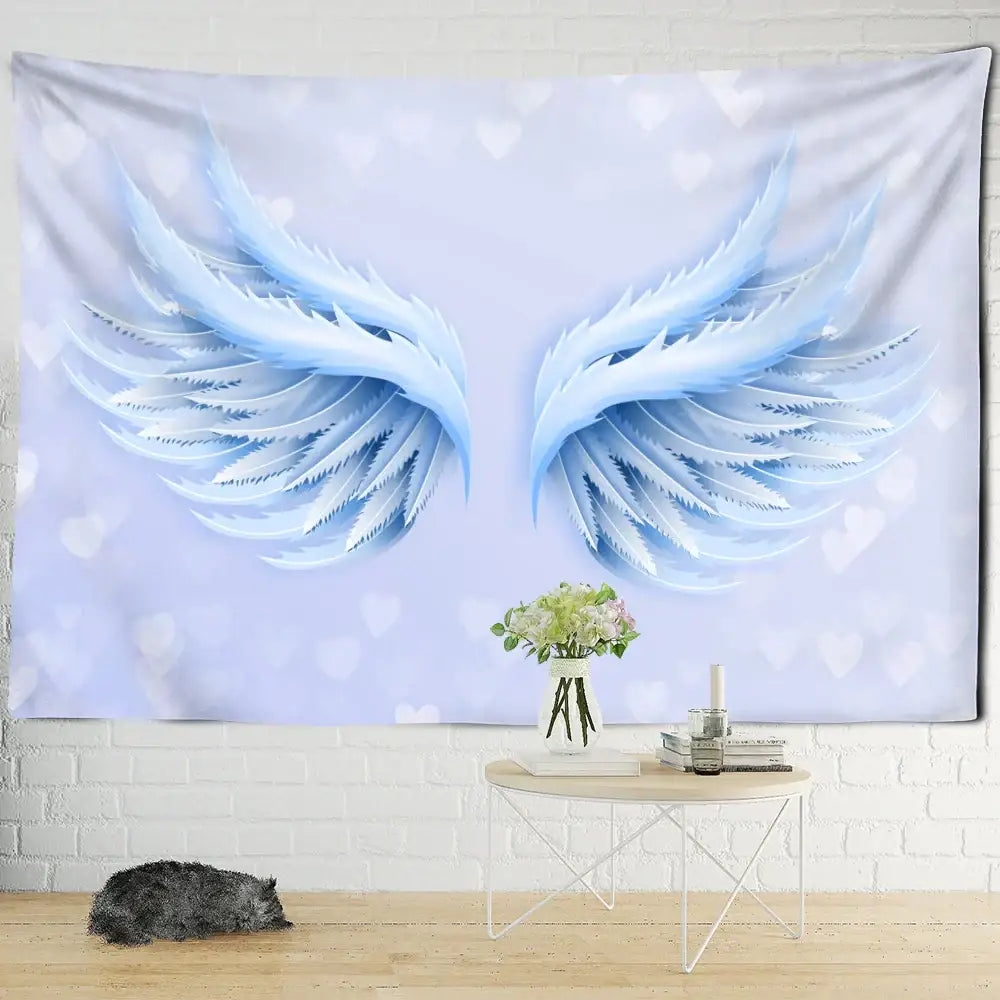 Angel devil hell witchcraft psychedelic tapestry for bedroom wall decor