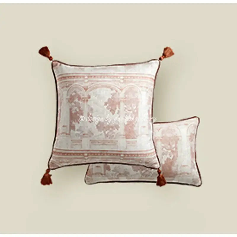 Classical greek portrait lumbar pillow cover bedroom decor