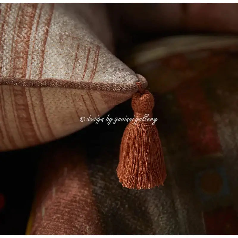 Classical greek portrait lumbar pillow cover bedroom decor