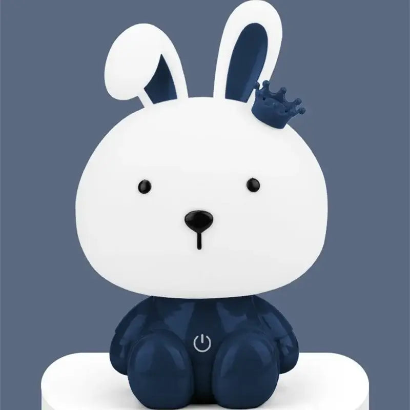 Navy blue & coral pink animal light led night light for bedroom