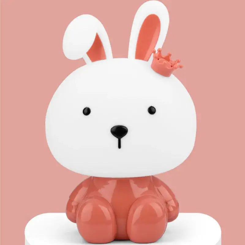 Navy blue & coral pink animal light led night light for bedroom