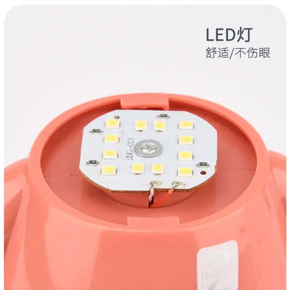 Navy blue & coral pink animal light led night light for bedroom