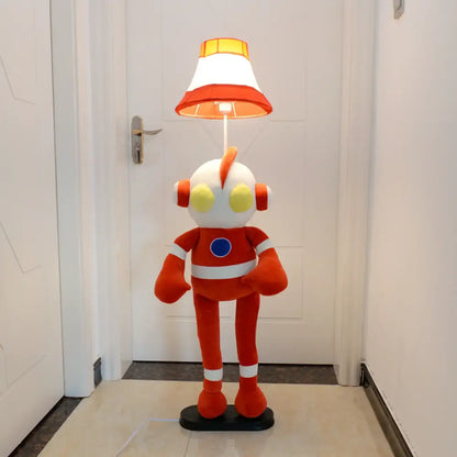 Plush cat animal shape led floor lamp for children bedroom