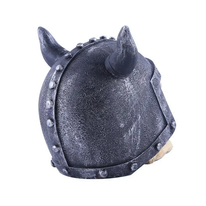 Viking horned animal skull ornament living room halloween decor