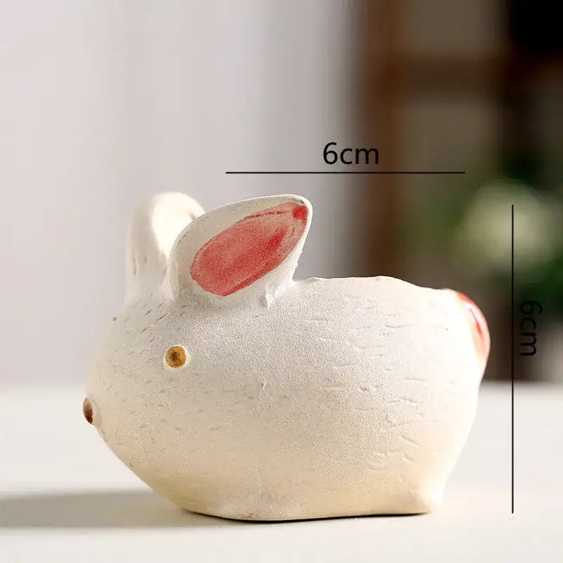 Cute pastel & orange animal vase succulent pot garden planter