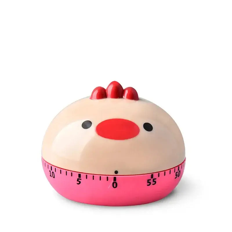Cartoon animal vegetable shape kitchen timer 60 minute countdown