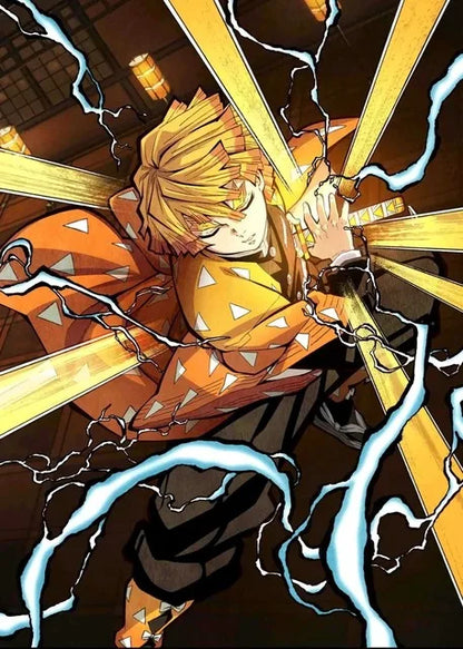 DecorBites™ "Anime Demon Slayer Character Posters, Canvas Wall Art"