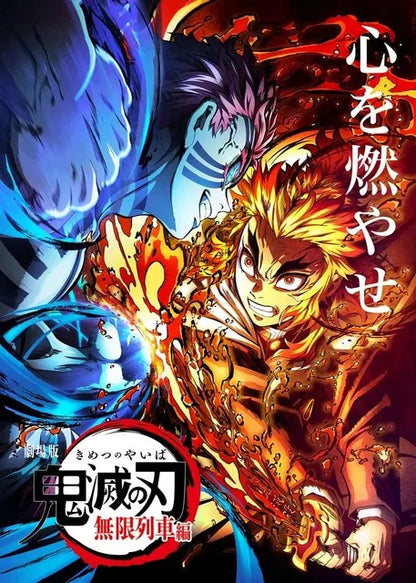 DecorBites™ "Anime Demon Slayer Character Posters, Canvas Wall Art"
