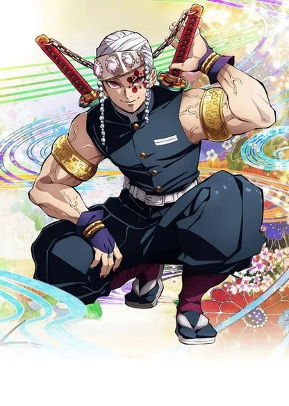 DecorBites™ "Anime Demon Slayer Character Posters, Canvas Wall Art"