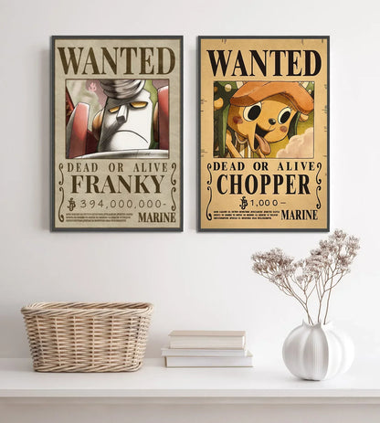 DecorBites™ Anime One Piece Poster Set - Home Wall Art