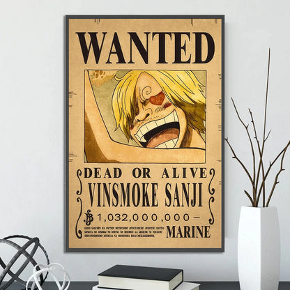 DecorBites™ Anime One Piece Poster Set - Home Wall Art