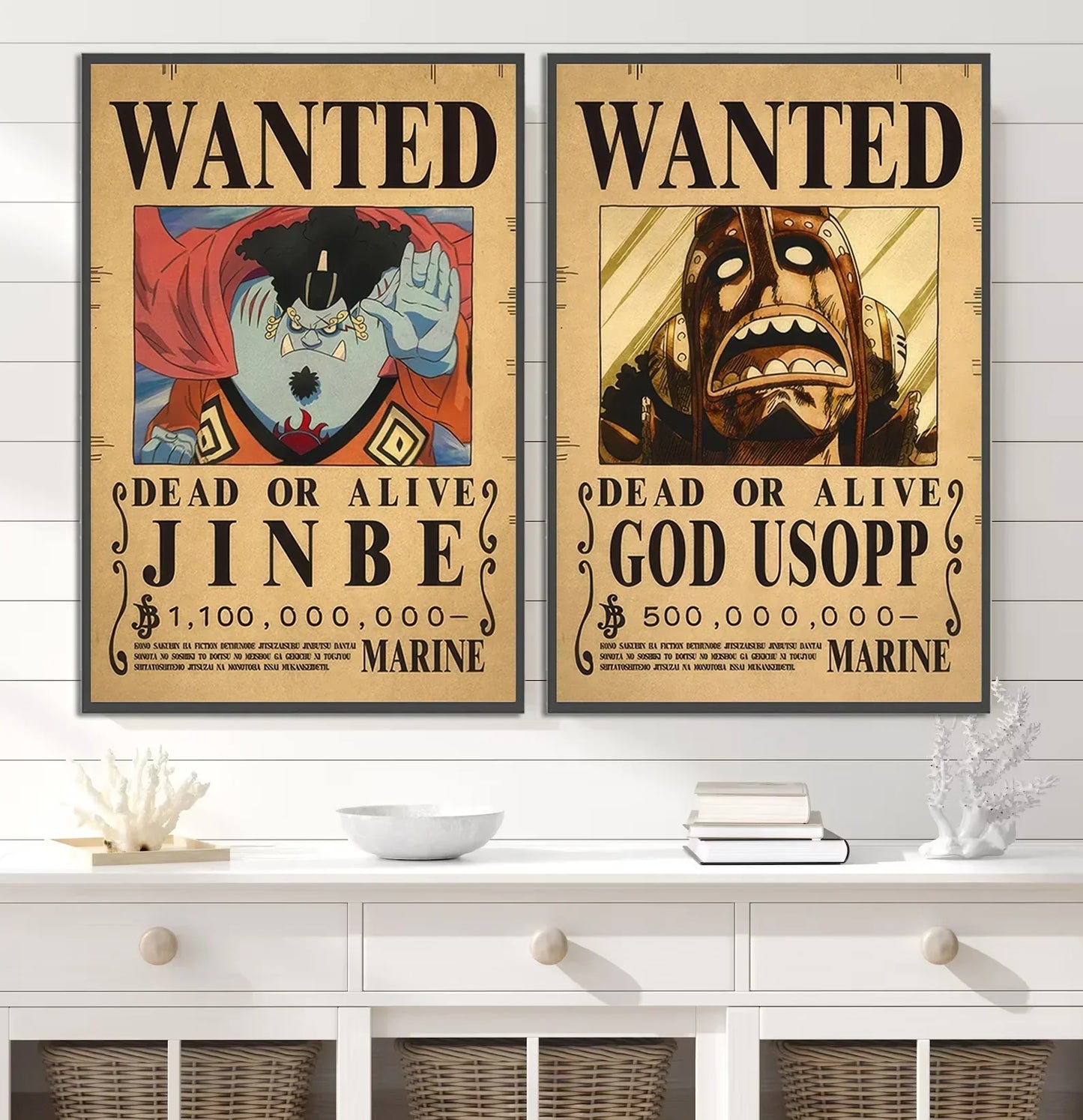 DecorBites™ Anime One Piece Poster Set - Home Wall Art