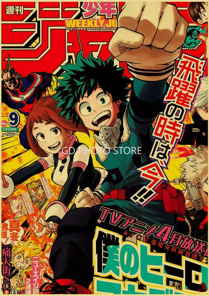 DecorBites™ Anime Poster Collection for Home Decor
