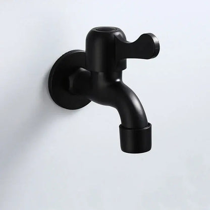 Antique black brass bibcock tap garden wall mount faucet