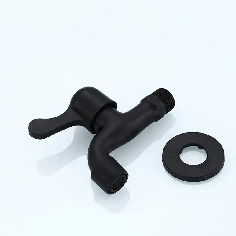 Antique black brass bibcock tap garden wall mount faucet