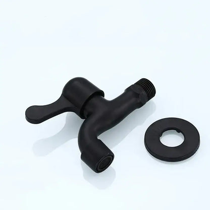Antique black brass bibcock tap garden wall mount faucet