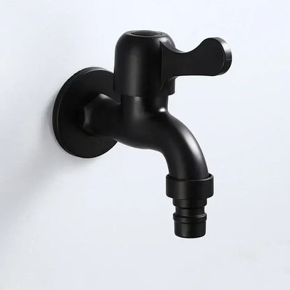 Antique black brass bibcock tap garden wall mount faucet