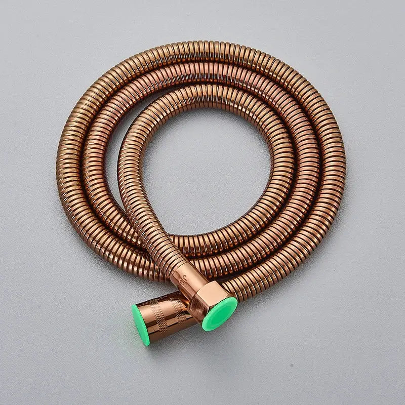 Antique brass flexible metal hand shower hose for bathroom 150cm