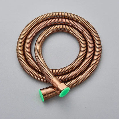 Antique brass flexible metal hand shower hose for bathroom 150cm