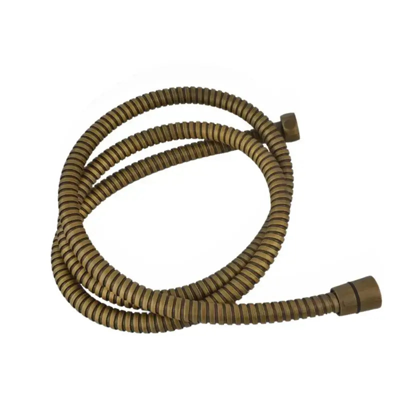 Antique brass flexible metal hand shower hose for bathroom 150cm