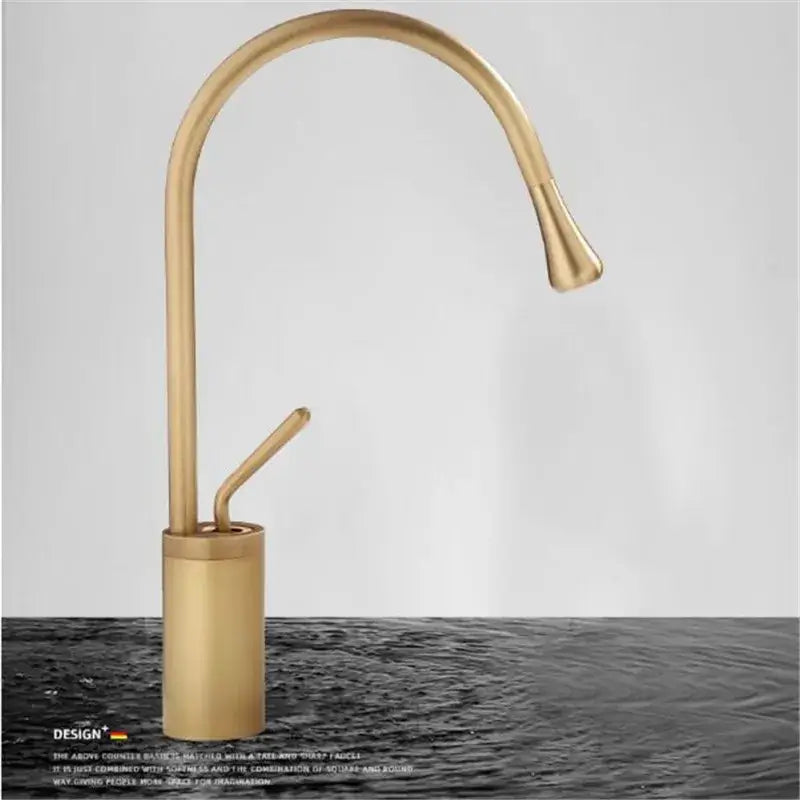 Modern antique brass bathroom basin faucet kitchen sink mixer