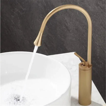 Modern antique brass bathroom basin faucet kitchen sink mixer