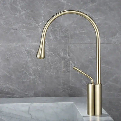Modern antique brass bathroom basin faucet kitchen sink mixer