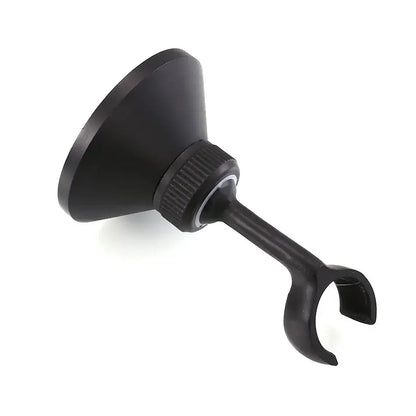 Antique brass handheld shower holder swivel mount for bathroom