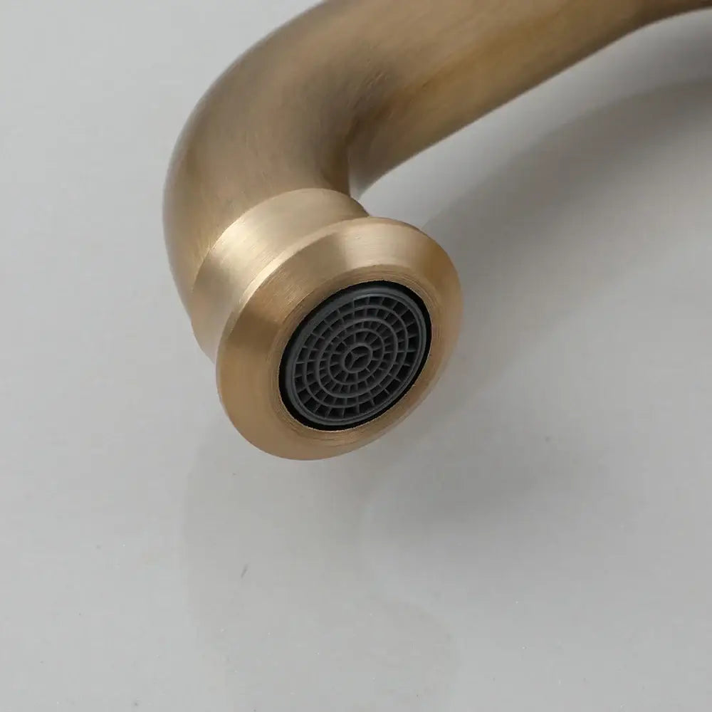Antique brass & oil rubbed bronze bathroom faucet mixer tap