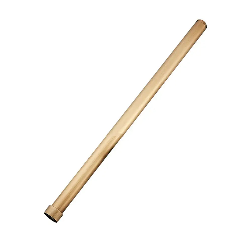 Industrial antique brass shower faucet extension tube bathroom accessory