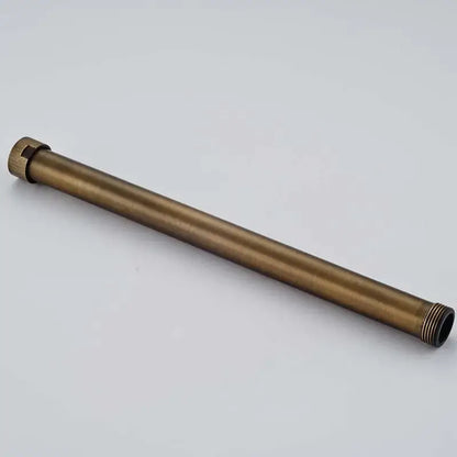 Antique brass pipe extension tube – bathroom shower heighten bar