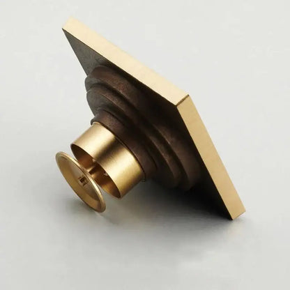 Antique brass shower floor drain bathroom waste strainer