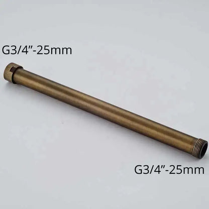 Antique brass shower set with handheld sprayer – bathroom kit