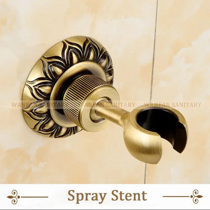 Antique dragon brass wall mounted bidet faucet bathroom shower sprayer