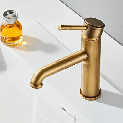 Modern brushed gold antique bronze basin faucet bathroom sink mixer